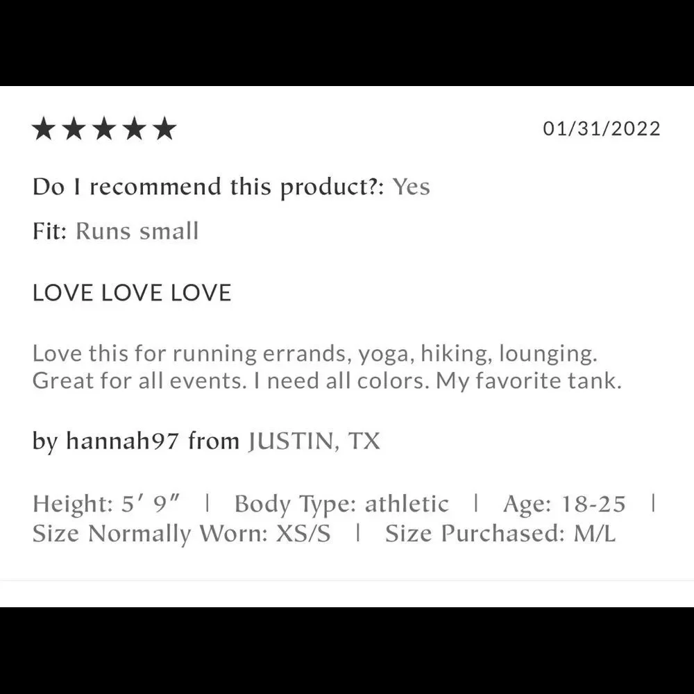 Free People Happiness Runs Ribbed Cropped Tank Top Stoned Eagle NWOT XS/S M/L - Picture 5 of 9